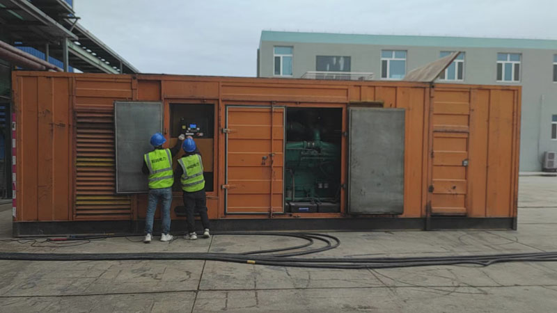 万山如何检查柴油发电机组的机油油位?